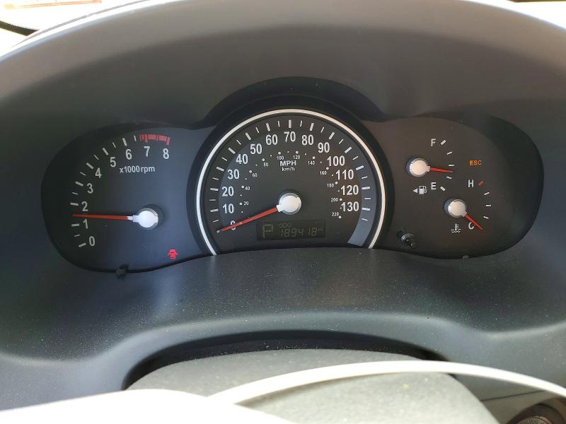 2012 Kia SEDONA VIN KNDMG4C73C6434945 COPART salvage auction — FRONT END, Nj - Cert Of Title-Salvage, sold $525 on 2026-07-17 (photo 9)