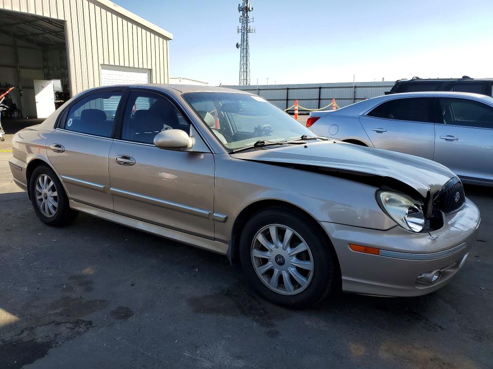 2005 Hyundai Sonata VIN KMHWF35H65A150670 COPART salvage auction — FRONT END, Ca - Salvage Certificate, sold $100 on 2026-07-09 (photo 4)