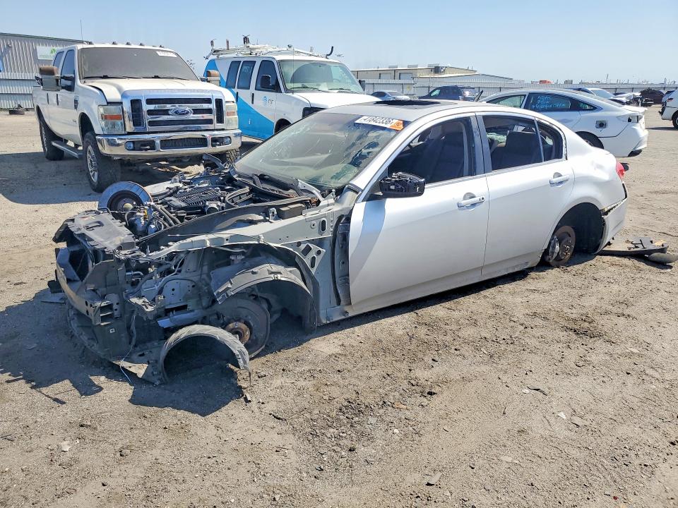 2011 Infiniti G37 VIN JN1CV6AP3BM501332 COPART salvage auction — STRIPPED, Ca - Salvage Certificate, sold $225 on 2026-07-06 (photo 1)