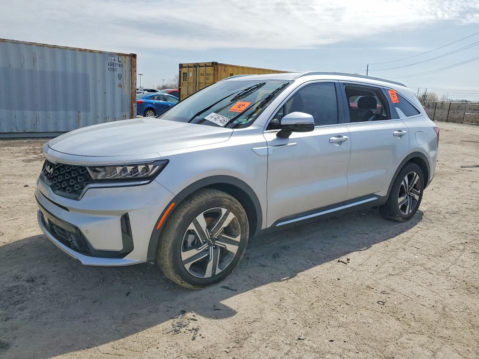 2023 Kia Sorento VIN KNDRHDLG0P5175166 COPART salvage auction — WATER/FLOOD, In - Cert Of Title-Salvage Flood, sold $200 on 2026-07-24 (photo 1)