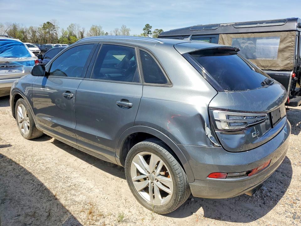 2017 Audi Q3 VIN WA1BCCFSXHR016976 COPART salvage auction — REAR END, Tx - Certificate Of Title, sold $1,450 on 2026-07-07 (photo 2)