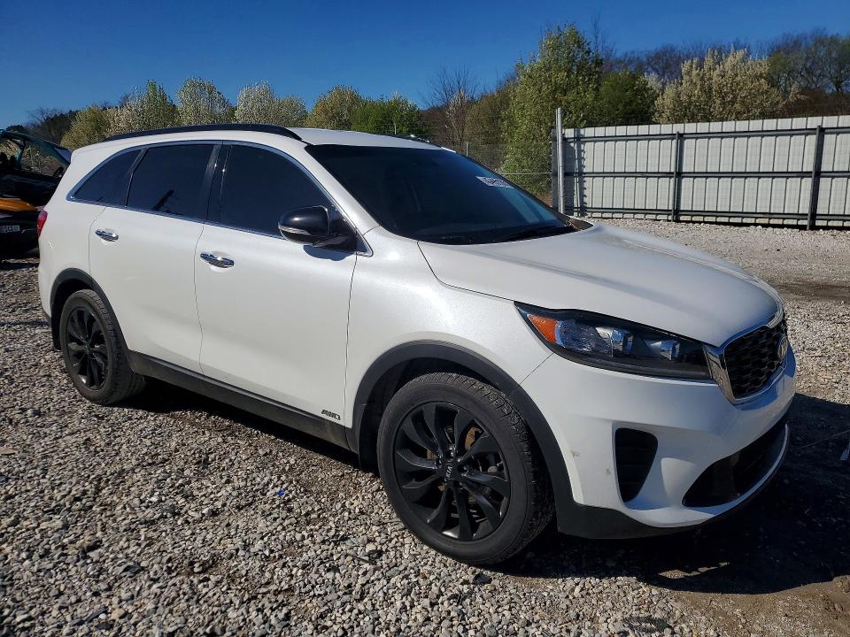 2020 Kia Sorento VIN 5XYPGDA5XLG697266 COPART salvage auction — REAR END, Ar - Cert Of Title-Salvage, sold $3,950 on 2026-07-06 (photo 4)