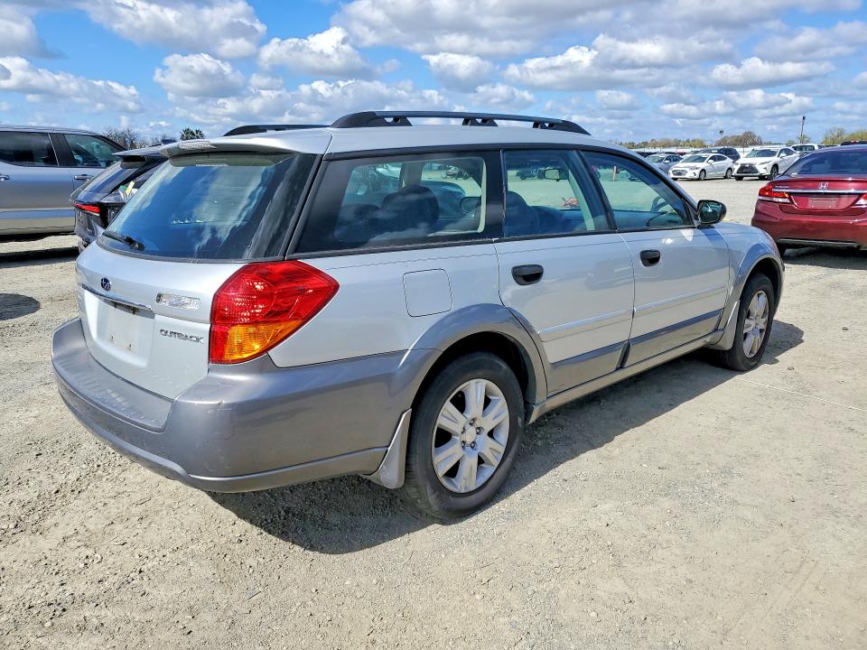 2005 Subaru LEGACY VIN 4S4BP61CX57330125 COPART salvage auction — MECHANICAL, Ca - Dis/Dlr/Exp Only Clean Title (P), sold $325 on 2026-09-08 (photo 3)