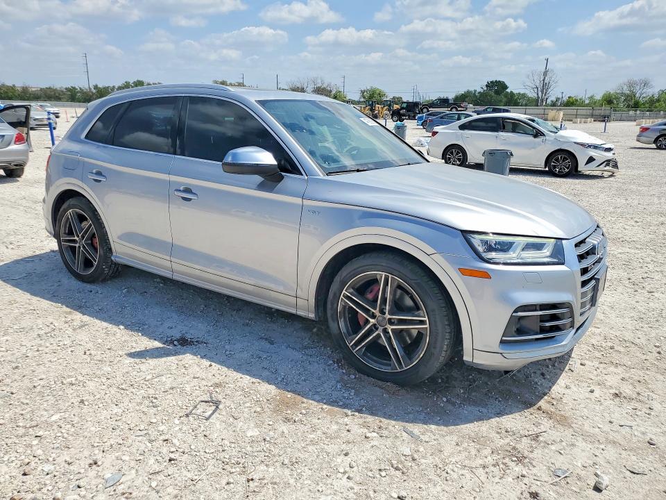 2018 Audi Sq5 VIN WA1C4AFY2J2182224 COPART salvage auction — MINOR DENT/SCRATCHES, Tx - Certificate Of Title, sold $11,400 on 2026-07-14 (photo 4)