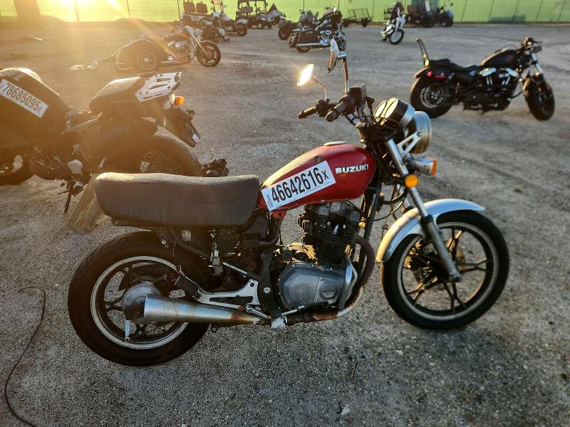 1984 Suzuki Gz VIN JS1GP51A1E2100659 — COPART salvage auction photo