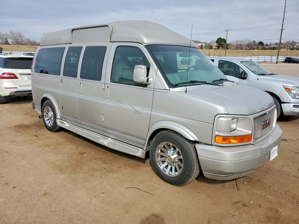 2009 Gmc Savana VIN 1GTFG15X991116838 COPART salvage auction — MINOR DENT/SCRATCHES, Co - Certificate Of Title, sold $9,200 on 2026-07-06 (photo 4)