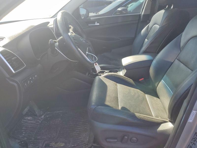 2021 Hyundai Tucson VIN KM8J3CAL0MU366170 COPART salvage auction — FRONT END, Il - Salvage Certificate, sold $250 on 2026-07-09 (photo 7)