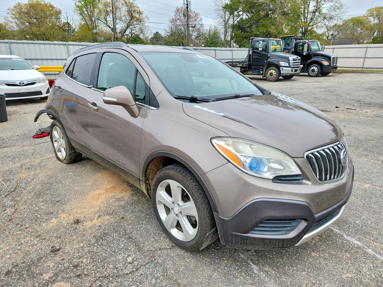 2015 Buick Encore VIN KL4CJASB2FB165568 COPART salvage auction — Rear End, AL - CERT OF TITLE-SALVAGE TITLE, sold $650 on 2026-09-09 (photo 4)