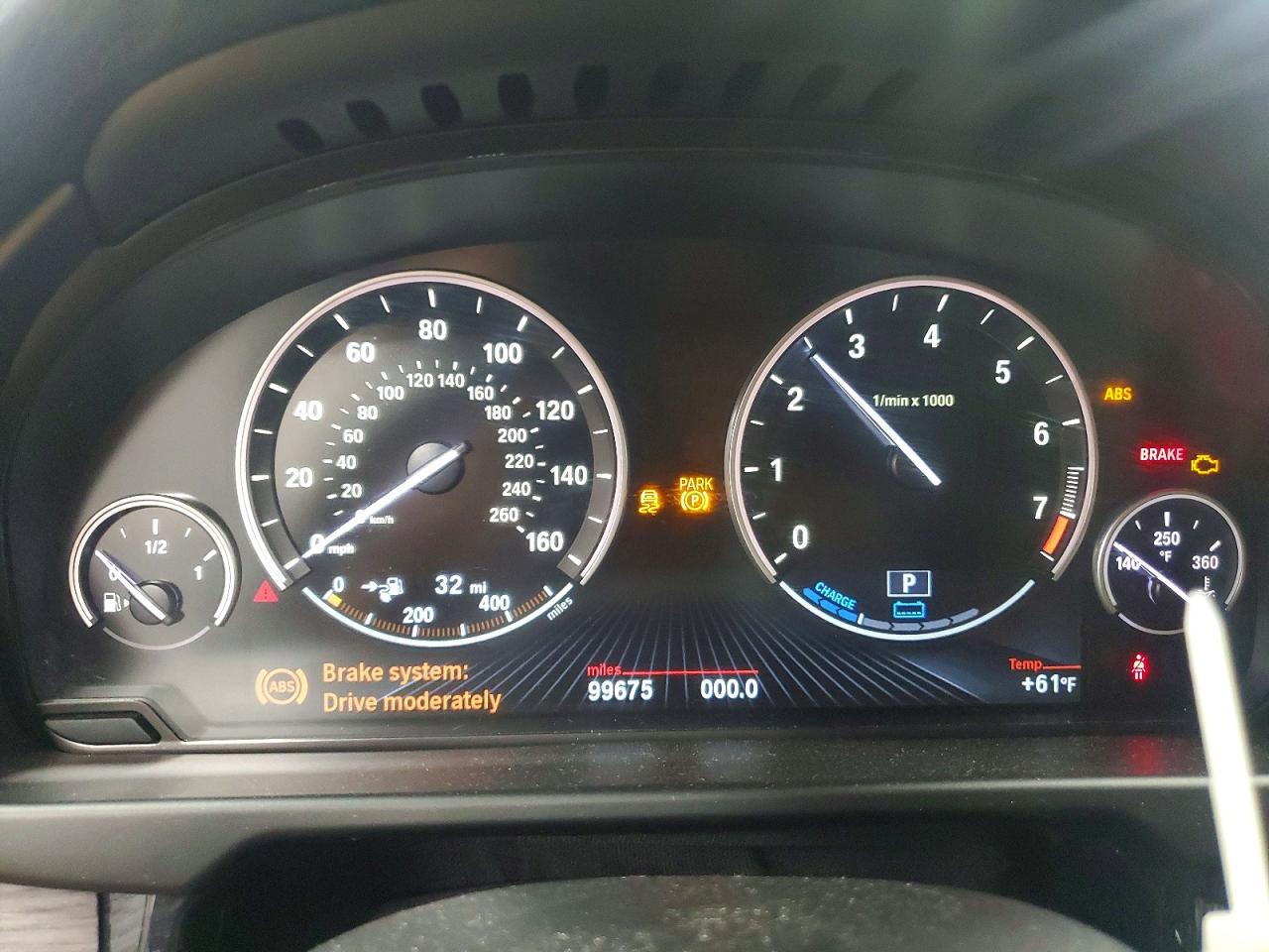 2016 BMW X5 VIN 5UXKT0C55G0S75413 COPART salvage auction — Damage History, SC - DEALER ONLY CLEAN TITLE, sold $2,550 on 2026-07-01 (photo 9)