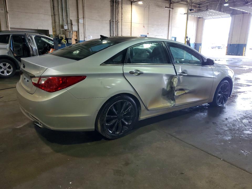 2012 Hyundai Sonata VIN 5NPEC4AB3CH349097 COPART salvage auction — SIDE, Mi - Certificate Of Title, sold $825 on 2026-07-07 (photo 3)