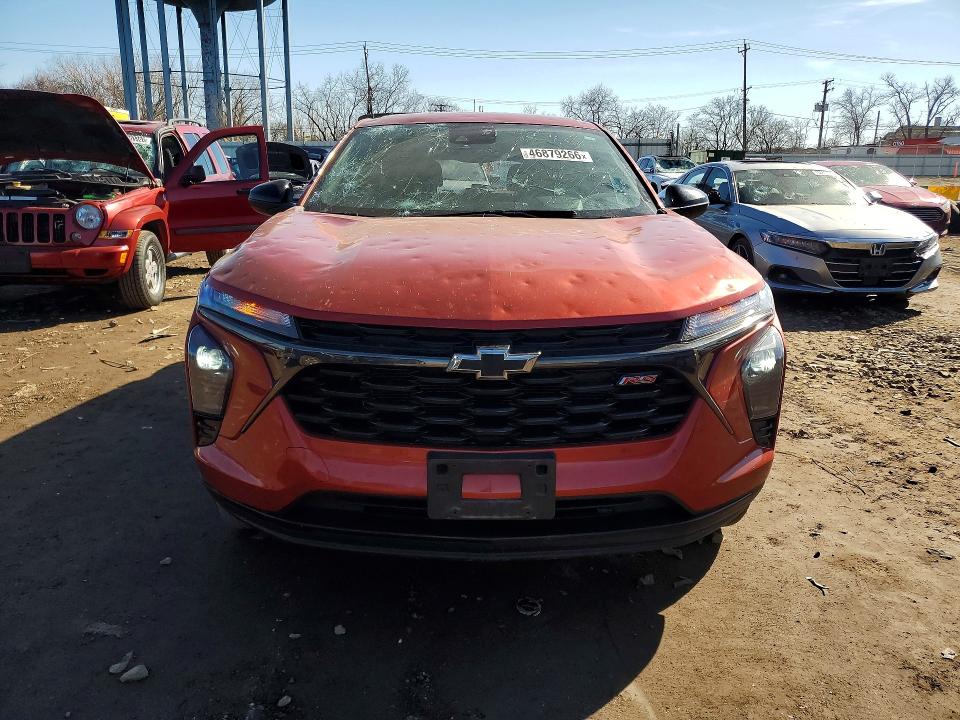 2024 Chevrolet Trax VIN KL77LGE26RC098341 COPART salvage auction — HAIL, Il - Certificate Of Title, sold $1,000 on 2026-07-09 (photo 5)