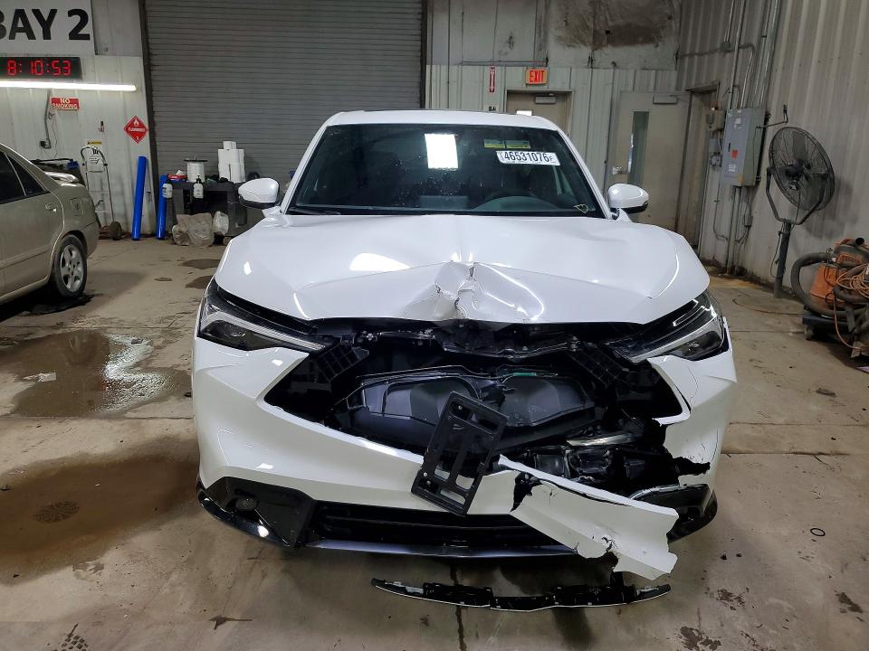 2025 Acura Adx VIN 3HDSA2H5XSM715030 COPART salvage auction — FRONT END, Il - Salvage Certificate, sold $13,400 on 2026-07-28 (photo 5)
