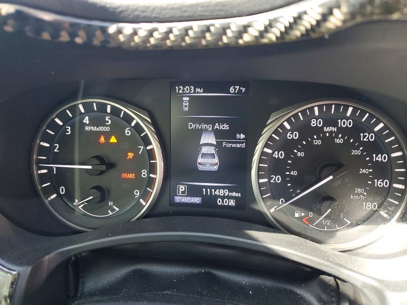 2019 Infiniti Q50 VIN JN1EV7AP3KM542994 COPART salvage auction — FRONT END, Ga - Cert Of Title-Salvage, sold $3,750 on 2026-07-28 (photo 9)
