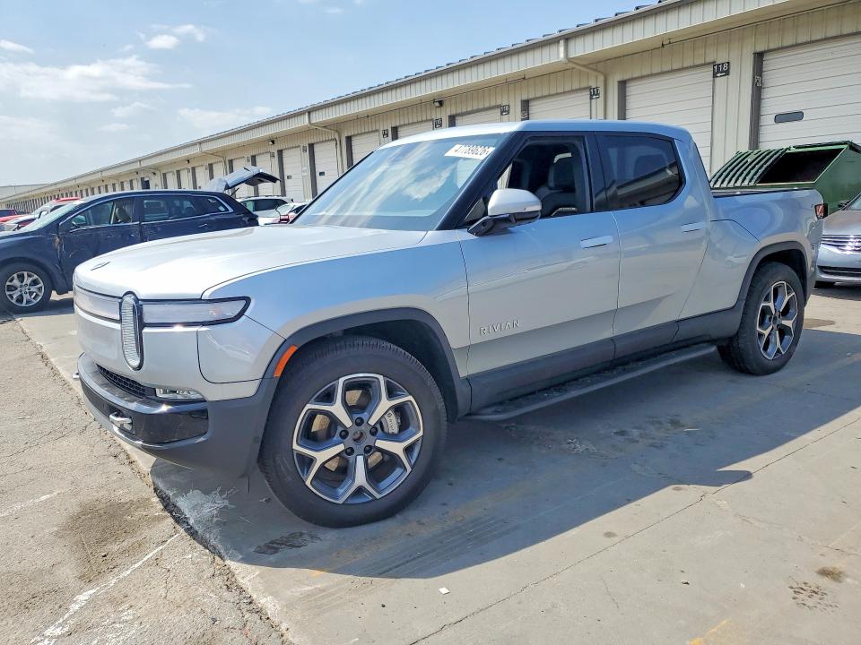 2023 Rivian R1t VIN 7FCTGBAA9PN025045 COPART salvage auction — SIDE, Ky - Cert Of Title-Salvage, sold $23,200 on 2026-07-27 (photo 1)