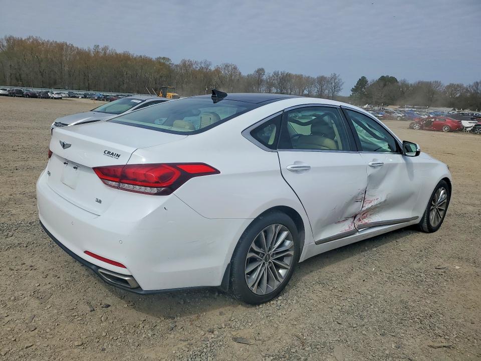 2017 Genesis G80 VIN KMHGN4JE2HU168823 COPART salvage auction — SIDE, AR - CERT OF TITLE-SALVAGE, sold $275 on 2026-07-27 (photo 3)