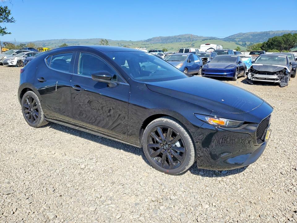 2026 Mazda 3 VIN JM1BPAKLXT1856275 COPART salvage auction — SIDE, Ca - Salvage Certificate, sold $8,600 on 2026-07-09 (photo 4)