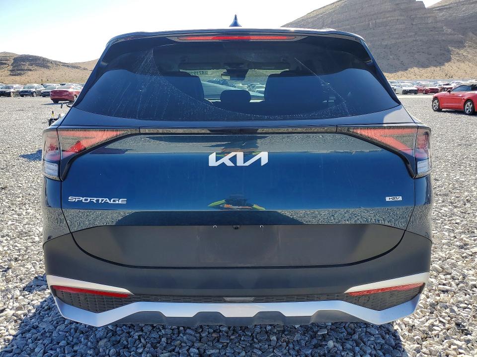 2025 Kia Sportage VIN KNDPVCDGXS7237307 COPART salvage auction — FRONT END, Ut - Salvage Certificate, sold $5,800 on 2026-07-06 (photo 6)