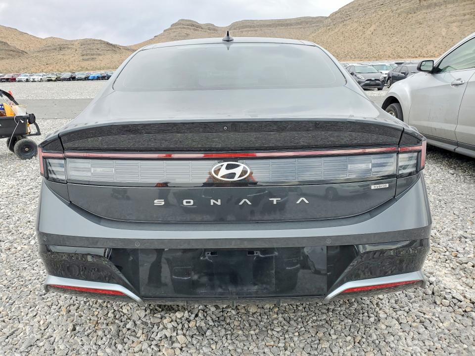 2025 Hyundai Sonata VIN KMHL54JJ6SA106345 COPART salvage auction — FRONT END, Nv - Salvage Title, sold $5,200 on 2026-07-20 (photo 6)