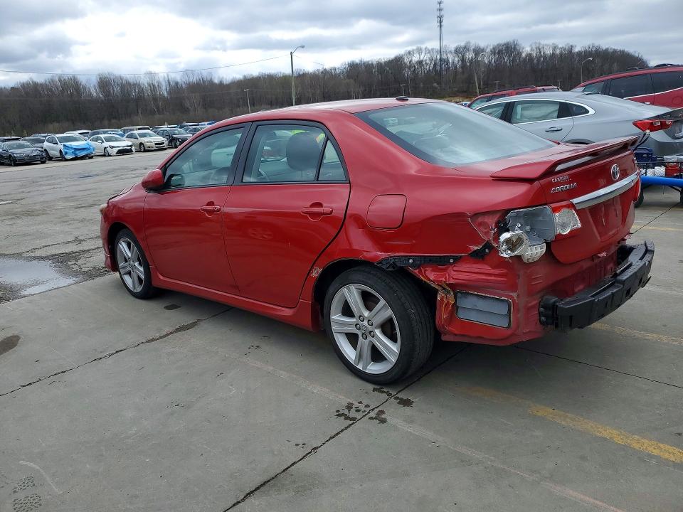 2013 Toyota Corolla VIN 5YFBU4EE2DP126672 COPART salvage auction — SIDE, Ky - Bill Of Sale/Part Only/No Titl, sold $1,500 on 2026-07-09 (photo 2)
