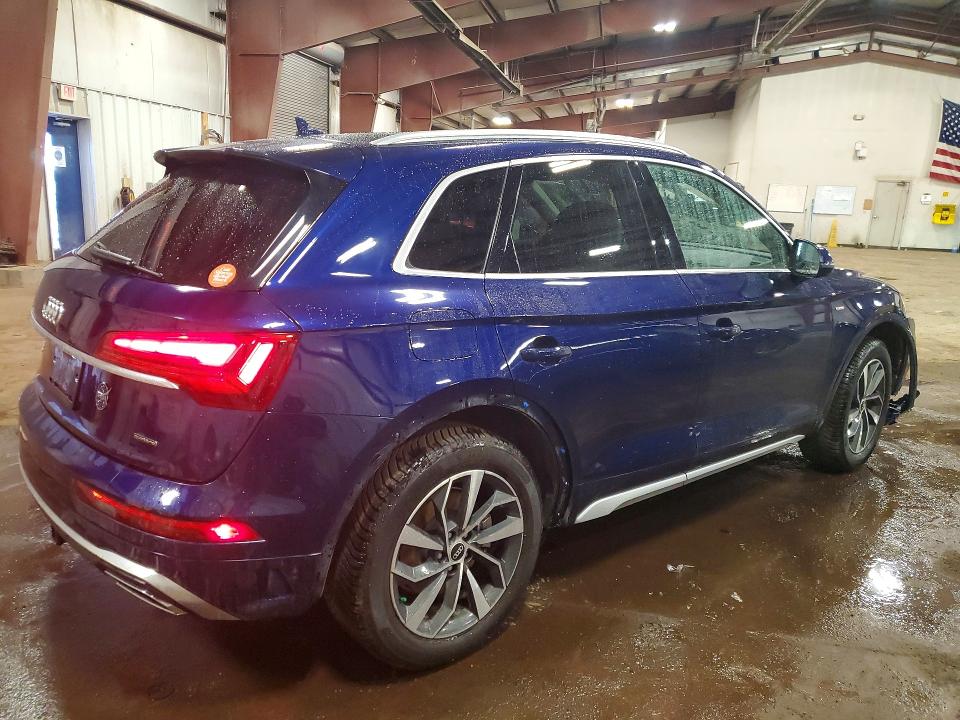 2022 Audi Q5 VIN WA1GAAFY5N2065429 COPART salvage auction — FRONT END, Mi - Scrap Certificate Of Title, sold $10,300 on 2026-07-10 (photo 3)