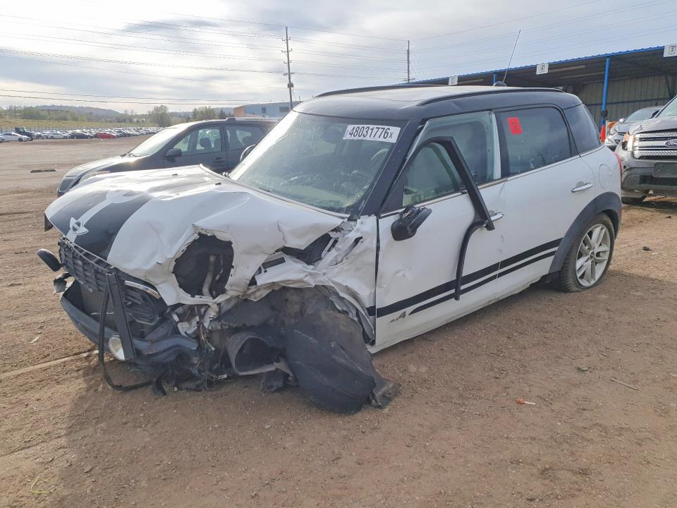2014 Mini Cooper VIN WMWZC5C5XEWP39204 COPART salvage auction — FRONT END, Co - Salvage Title, sold $325 on 2026-08-17 (photo 1)