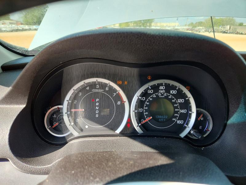 2012 Acura Tsx VIN JH4CU2F63CC019233 COPART salvage auction — REAR END, AL - CERT OF TITLE-SALVAGE TITLE, sold $875 on 2026-07-08 (photo 9)