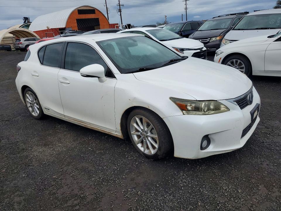 2012 Lexus VIN JTHKD5BH7C2089215 COPART salvage auction — WATER/FLOOD, Hi - Certificate Of Title, sold $1,400 on 2026-07-27 (photo 4)