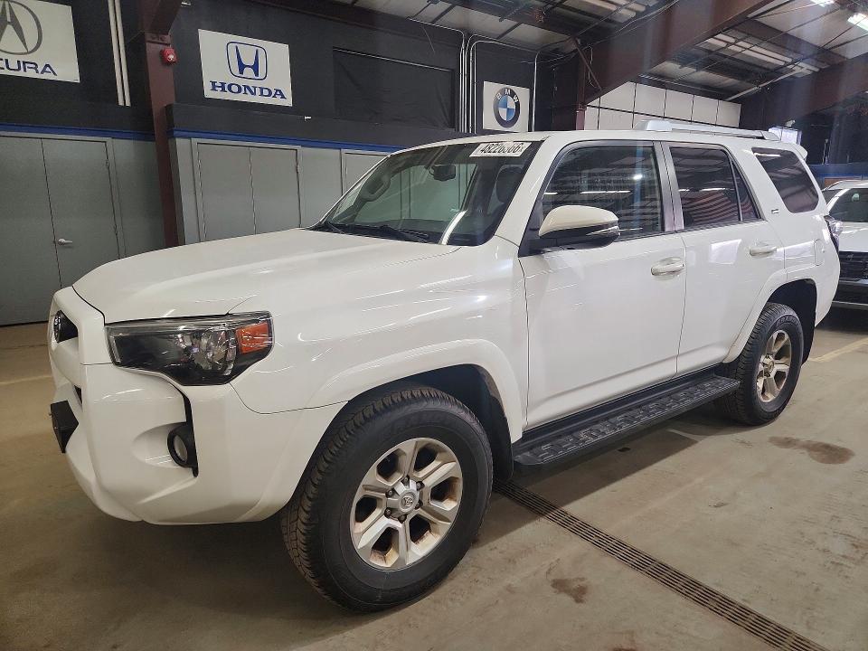 2016 Toyota 4runner VIN JTEBU5JR4G5388396 COPART salvage auction — MINOR DENT/SCRATCHES, NY - CERTIFICATE OF TITLE (P), sold $7,700 on 2026-07-10 (photo 1)