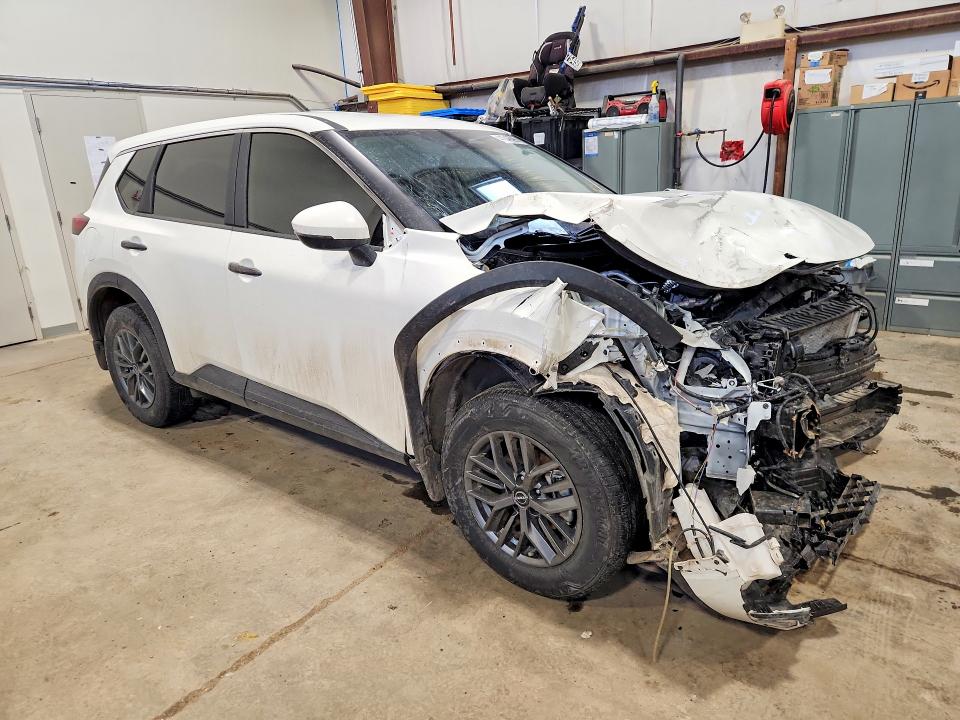 2025 Nissan Rogue VIN JN8BT3ABXSW418278 COPART salvage auction — FRONT END, Ab - Bos - Salvage, sold $2,500 on 2026-07-09 (photo 4)