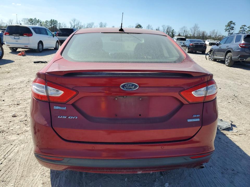 2014 Ford Fusion VIN 1FA6P0HD4E5384250 COPART salvage auction — MINOR DENT/SCRATCHES, La - Certificate Of Title (P), sold $1,550 on 2026-07-10 (photo 6)