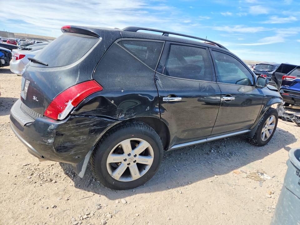 2007 Nissan Murano VIN JN8AZ08T17W507686 COPART salvage auction — FRONT END, UT - SALVAGE CERTIFICATE, sold $150 on 2026-07-10 (photo 3)