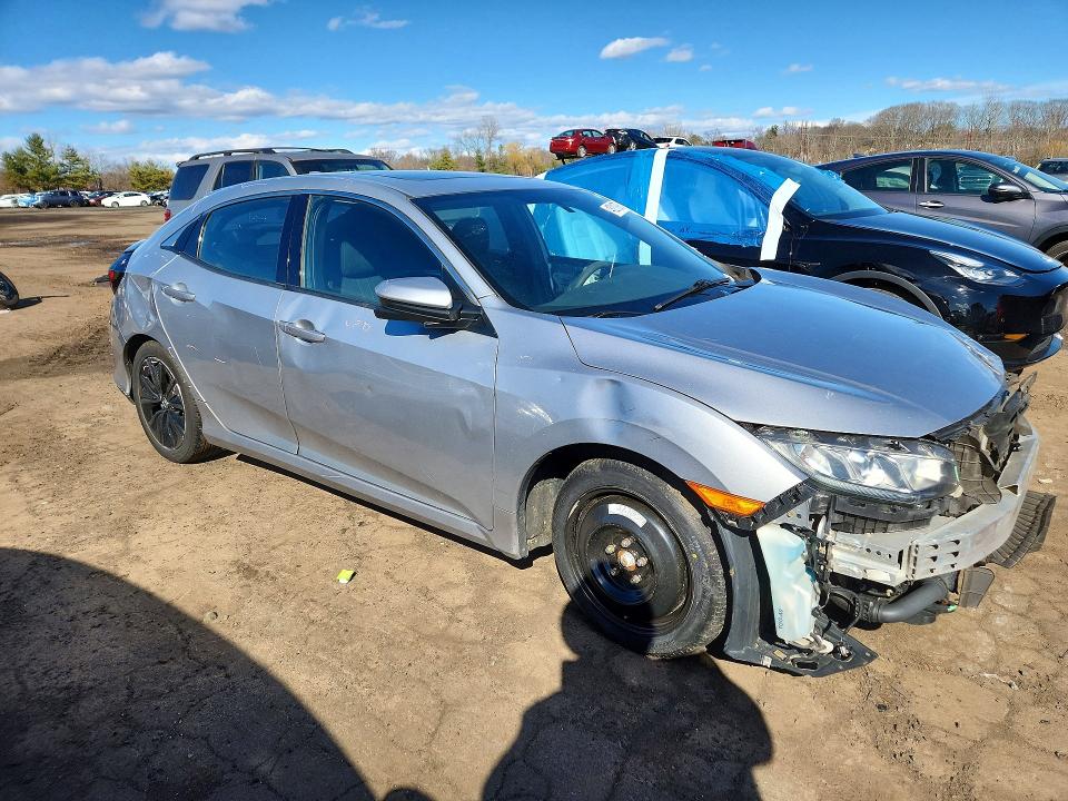 2017 Honda Civic VIN SHHFK7H5XHU202241 COPART salvage auction — FRONT END, Ct - Cert Of Title-Salvage, sold $2,850 on 2026-07-31 (photo 4)