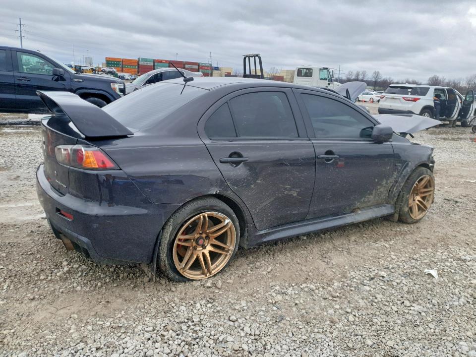 2012 Mitsubishi Lancer evolution VIN JA32W8FV3CU008436 COPART salvage auction — FRONT END, OH - CERT OF TITLE-SALVAGE, sold $6,200 on 2026-07-07 (photo 3)