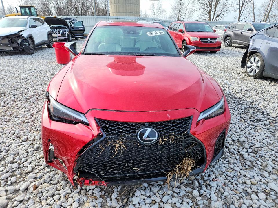 2021 Lexus Is VIN JTHGZ1E20M5018705 COPART salvage auction — WATER/FLOOD, Mi - Cert Of Title-Salvage Flood, sold $9,600 on 2026-07-09 (photo 5)
