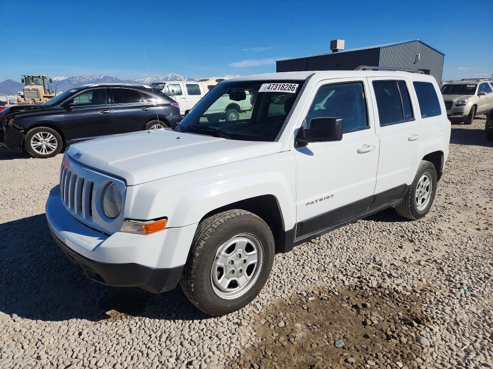 2016 Jeep Liberty (patriot) VIN 1C4NJPBB8GD681425 COPART salvage auction — FRONT END, Ut - Salvage Certificate, sold $500 on 2026-07-10 (photo 1)
