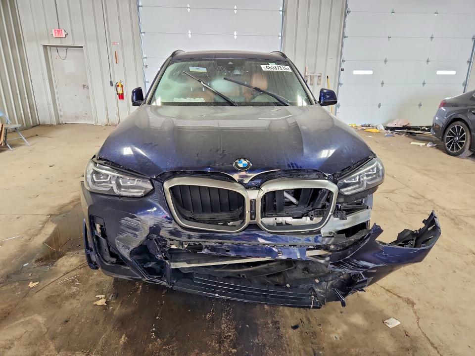 2022 BMW X3 VIN 5UX53DP08N9N39431 COPART salvage auction — FRONT END, Salvage Title, sold $12,000 on 2026-07-13 (photo 5)