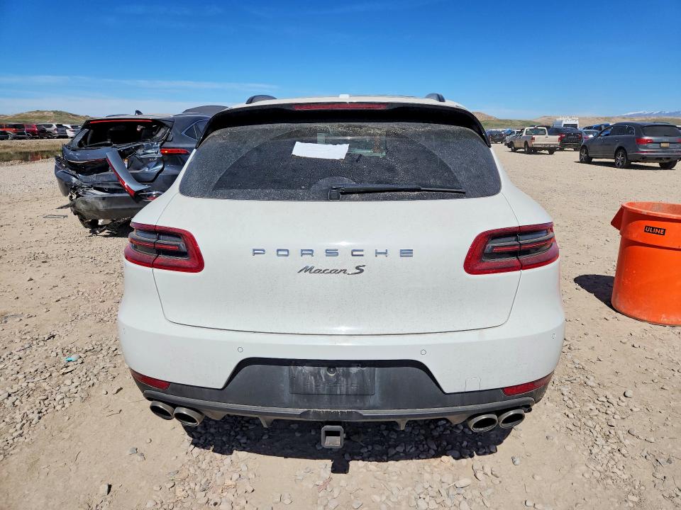2017 Porsche Macan VIN WP1AB2A55HLB18204 COPART salvage auction — FRONT END, Salvage Title, sold $5,900 on 2026-09-25 (photo 6)