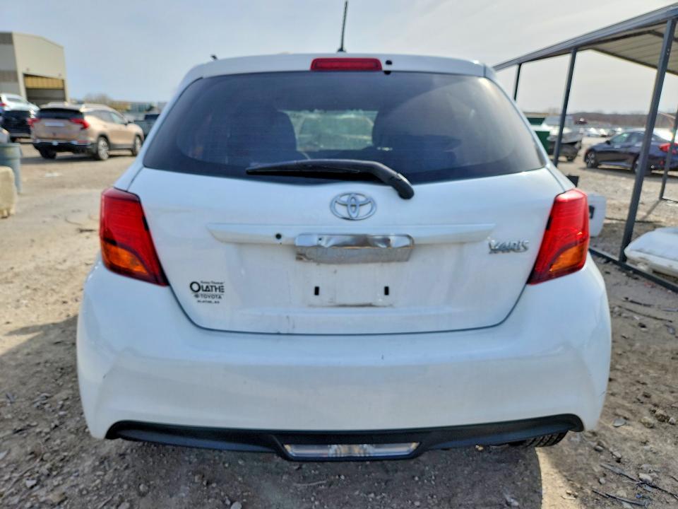 2015 Toyota Yaris VIN VNKKTUD30FA041850 COPART salvage auction — FRONT END, Salvage Title, sold $200 on 2026-07-21 (photo 6)