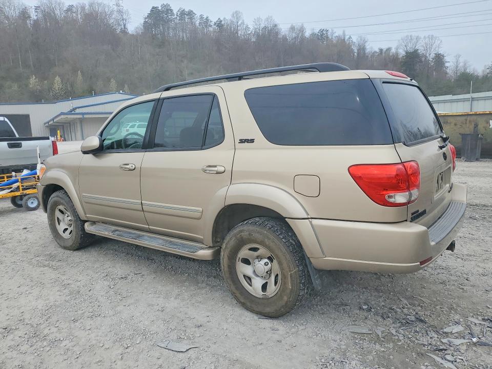 2007 Toyota Sequoia VIN 5TDBT44A67S285479 COPART salvage auction — REAR END, Wv - Salvage Certificate, sold $1,650 on 2026-07-02 (photo 2)