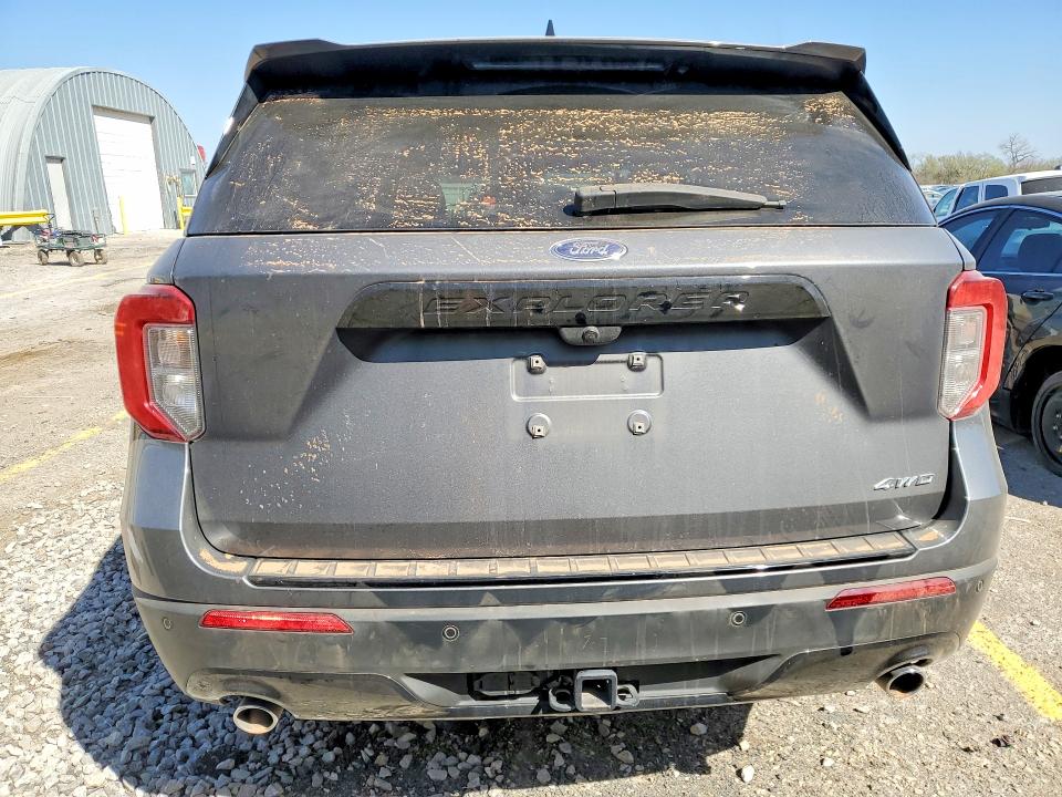 2023 Ford Explorer VIN 1FMSK8KH8PGB65635 COPART salvage auction — SIDE, Ks - Cert Of Title-Salvage, sold $13,800 on 2026-07-01 (photo 6)