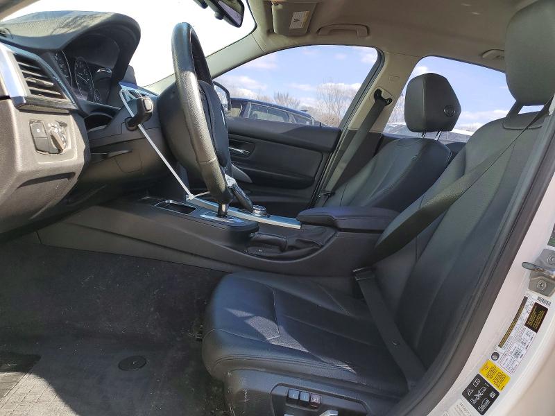 2016 BMW 3er VIN WBA8A3C57GK689622 COPART salvage auction — HAIL, Il - Certificate Of Title, sold $650 on 2026-07-22 (photo 7)