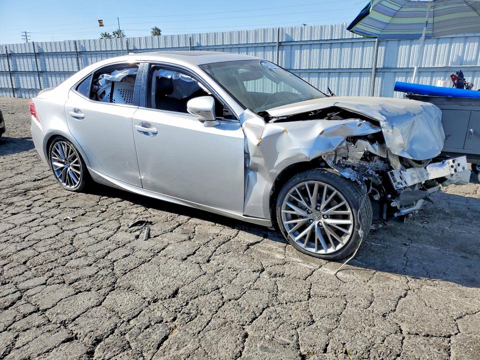 2015 Lexus Is VIN JTHBF1D27F5054432 COPART salvage auction — FRONT END, Ca - Salvage Certificate, sold $500 on 2026-07-02 (photo 4)