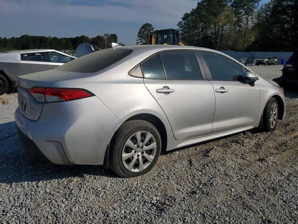 2025 Toyota Corolla VIN 5YFB4MDEXSP279962 COPART salvage auction — MECHANICAL, Ga - Cert Of Title-Salvage, sold $4,950 on 2026-07-06 (photo 3)