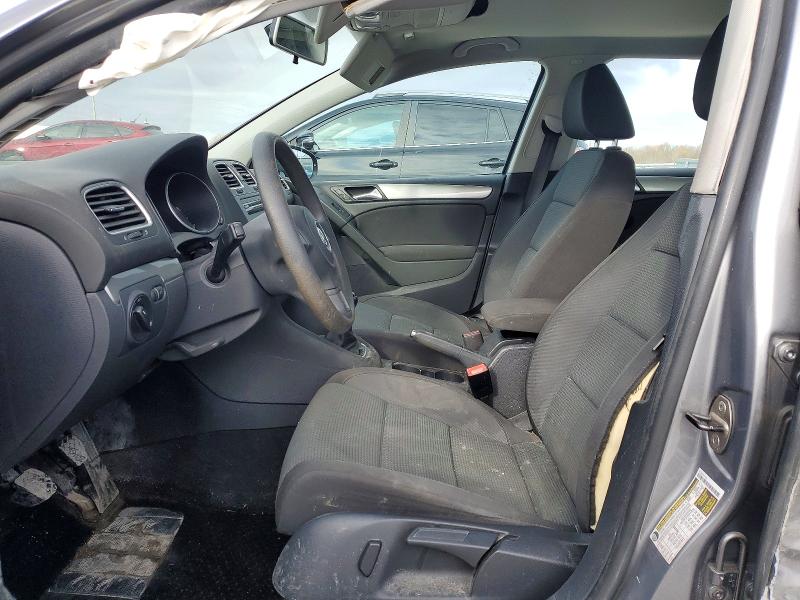 2012 Volkswagen Golf VIN WVWCA7AJ4CW344443 COPART salvage auction — SIDE, Salvage Title, sold $250 on 2026-07-14 (photo 7)