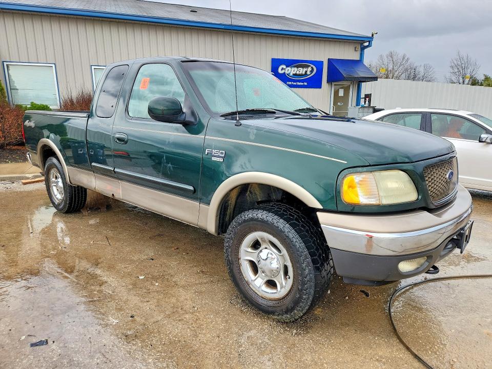 2002 Ford F-150 lightning VIN 1FTRX18L62NC09434 COPART salvage auction — VANDALISM, Mo - Certificate Of Title, sold $350 on 2026-07-02 (photo 4)