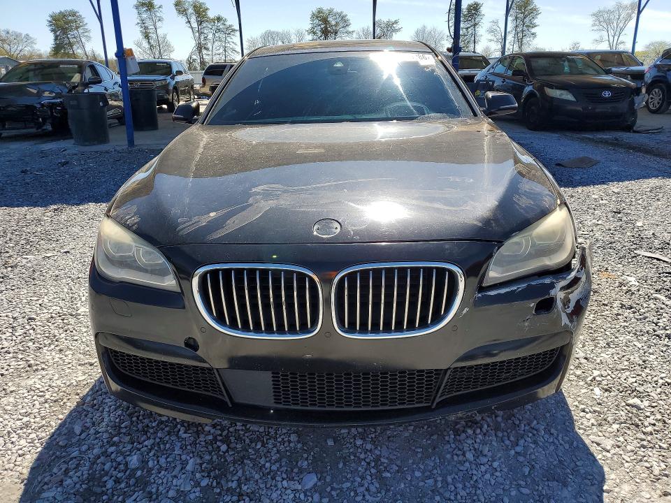 2014 BMW 7er VIN WBAYE8C55ED135448 COPART salvage auction — FRONT END, Ga - Certificate Of Title (P), sold $3,500 on 2026-08-01 (photo 5)