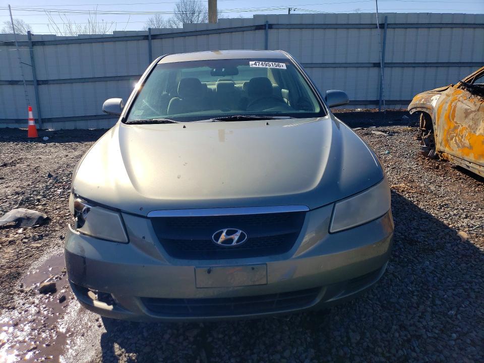2008 Hyundai Sonata VIN 5NPET46F38H334005 COPART salvage auction — FRONT END, Pa - Cert Of Title, sold $350 on 2026-07-24 (photo 5)