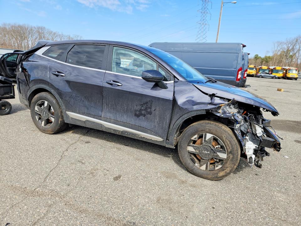 2026 Kia Sportage VIN 5XYK23DF8TG381629 COPART salvage auction — FRONT END, Nj - Cert Of Title-Salvage, sold $3,650 on 2026-07-14 (photo 4)