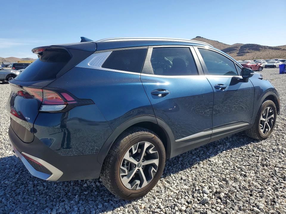 2025 Kia Sportage VIN KNDPVCDGXS7237307 COPART salvage auction — FRONT END, Ut - Salvage Certificate, sold $5,800 on 2026-07-06 (photo 3)