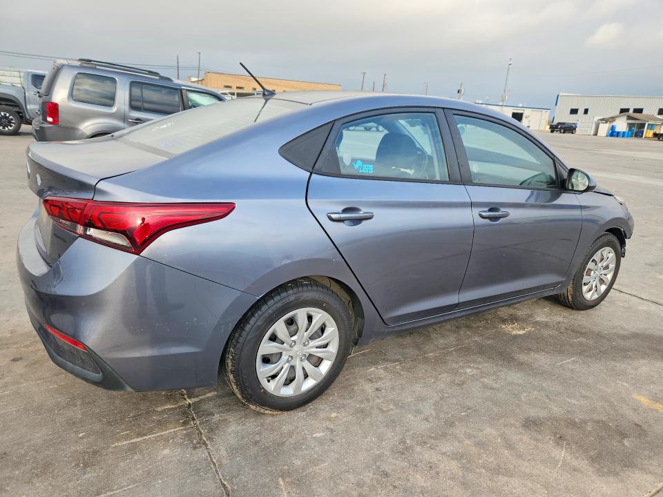 2018 Hyundai Accent VIN 3KPC24A36JE015053 COPART salvage auction — FRONT END, Salvage Title, sold $975 on 2026-07-09 (photo 3)